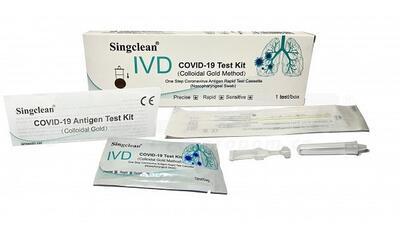 Test antigenní z nosohltanu SINGCLEAN certifikovaný (bal.1ks)