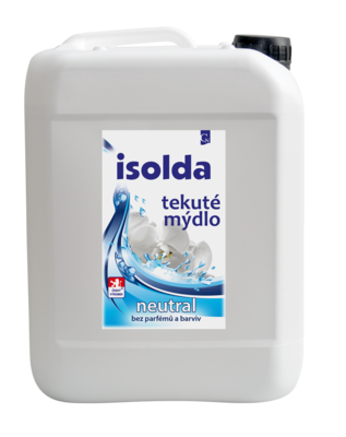 Tekuté mýdlo ISOLDA NEUTRAL, bez parfému a barviv 5L