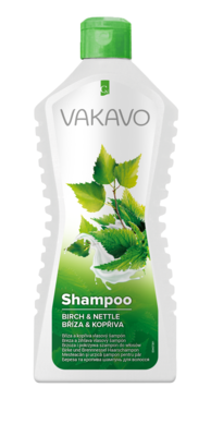 Šampon ISOLDA VAKAVO kopřiva - bříza 500ml (bal.20ks)