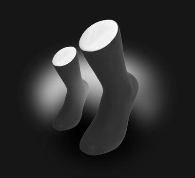 Ponožky funkční VM COTTON (8001) 3páry ČERNÉ