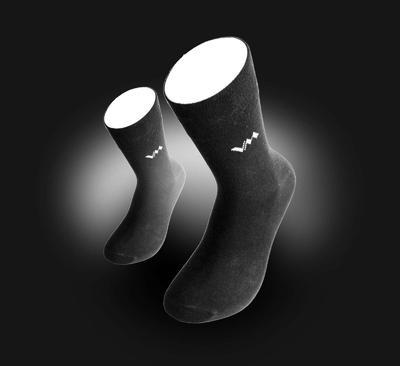 Ponožky funkční VM BAMBOO (8003) 3páry ČERNÉ